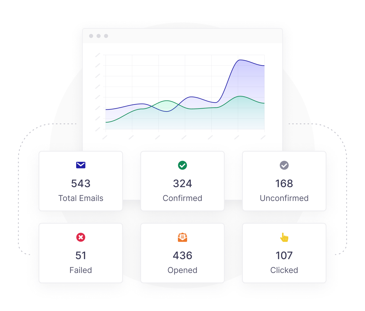 create reports illustration