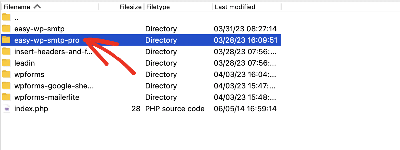 Revert Plugin Name in FileZilla