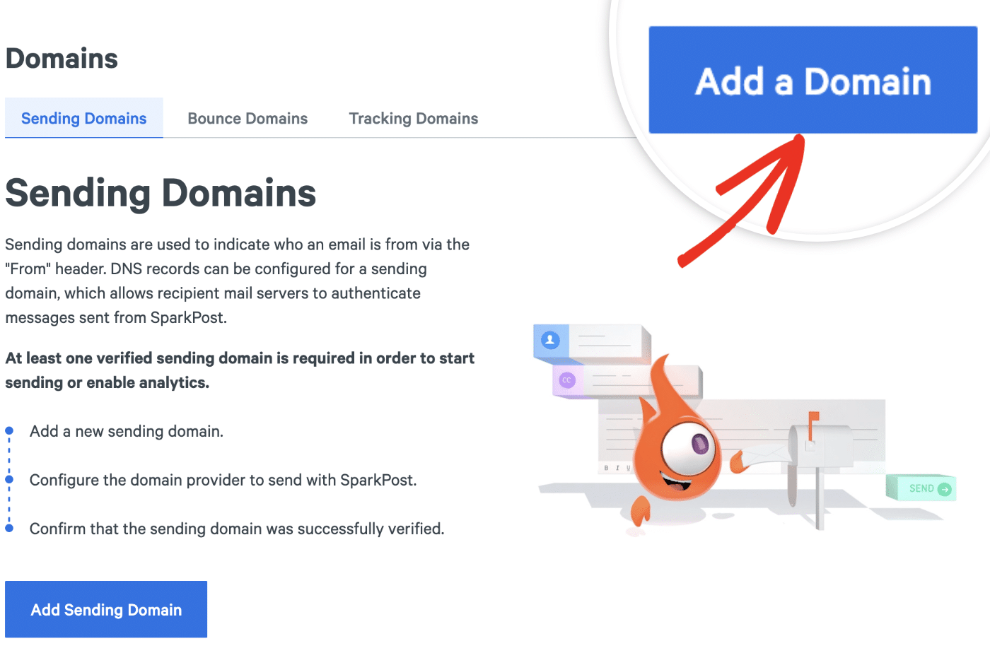 Add a domain