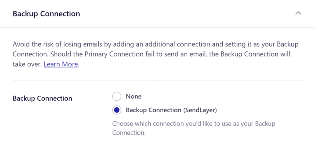 Set a Backup Connection in Easy WP SMTP