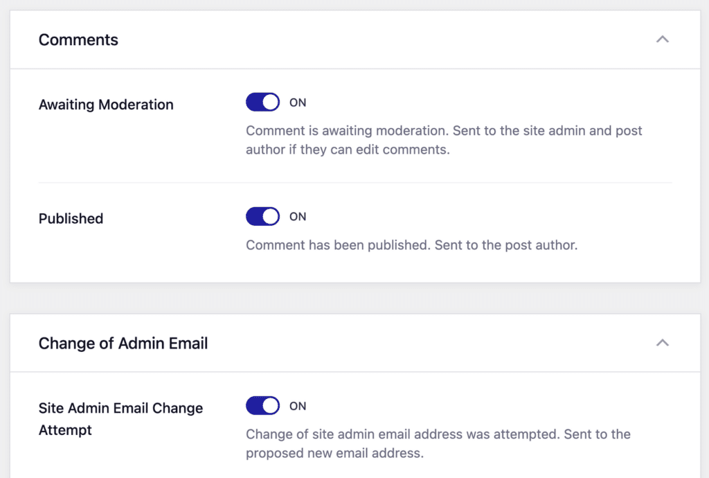 Email Controls