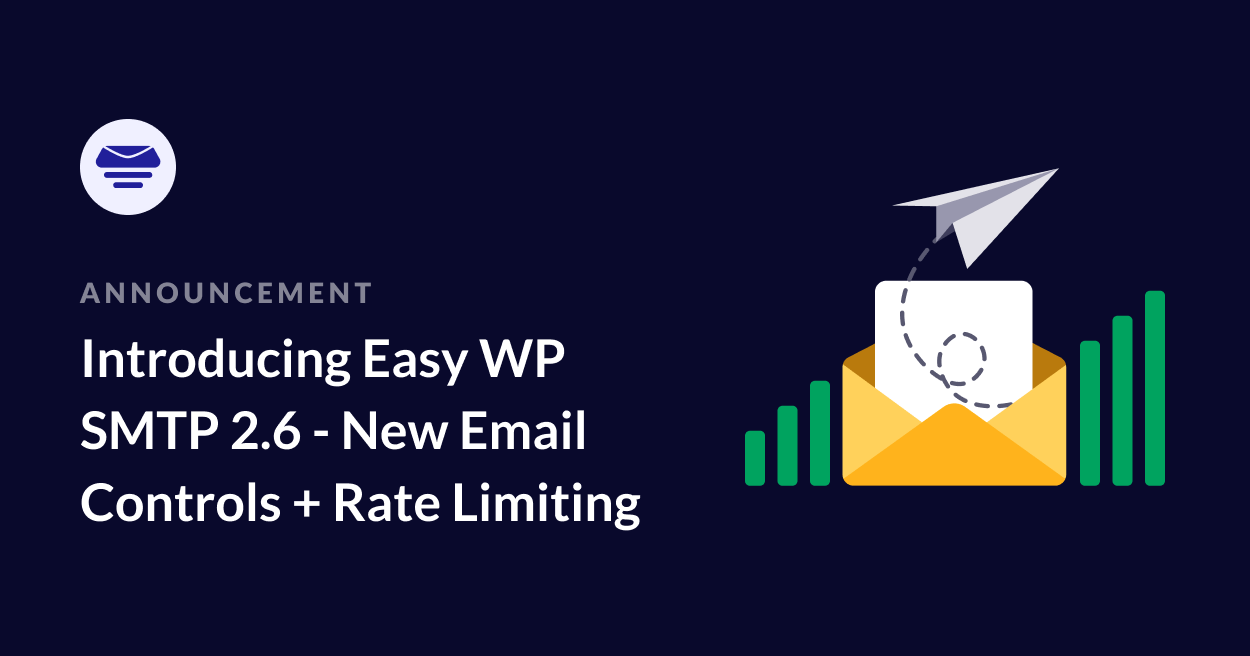 Introducing Easy WP SMTP 2.6 - New Email Controls and Rate Limiting