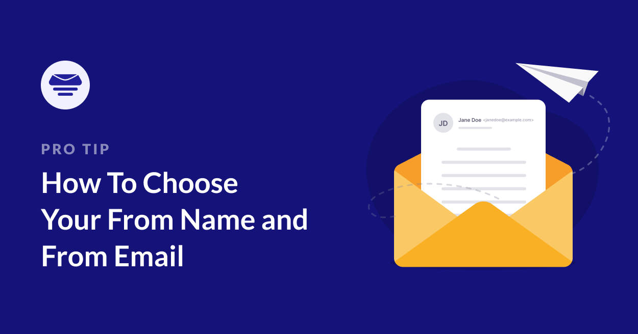 How To Choose Your From Name and From Email