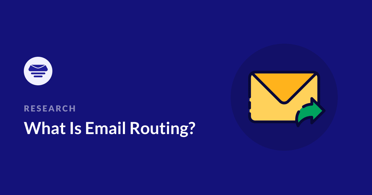 what is email routing