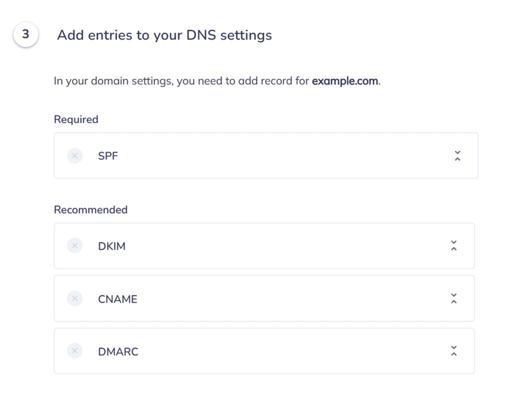 Adding DNS entries