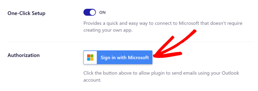 Sign in with Microsoft