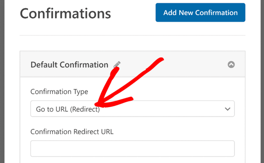 url redirect confirmation