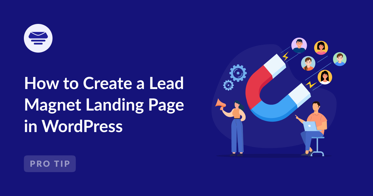 How to create a lead magnet page in wordpress