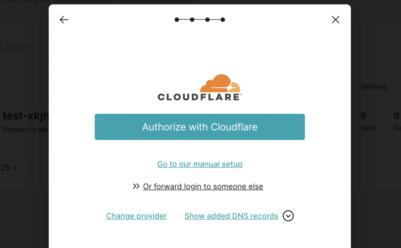 Domain verification options