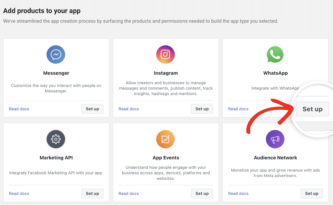 Setup WhatsApp Business API