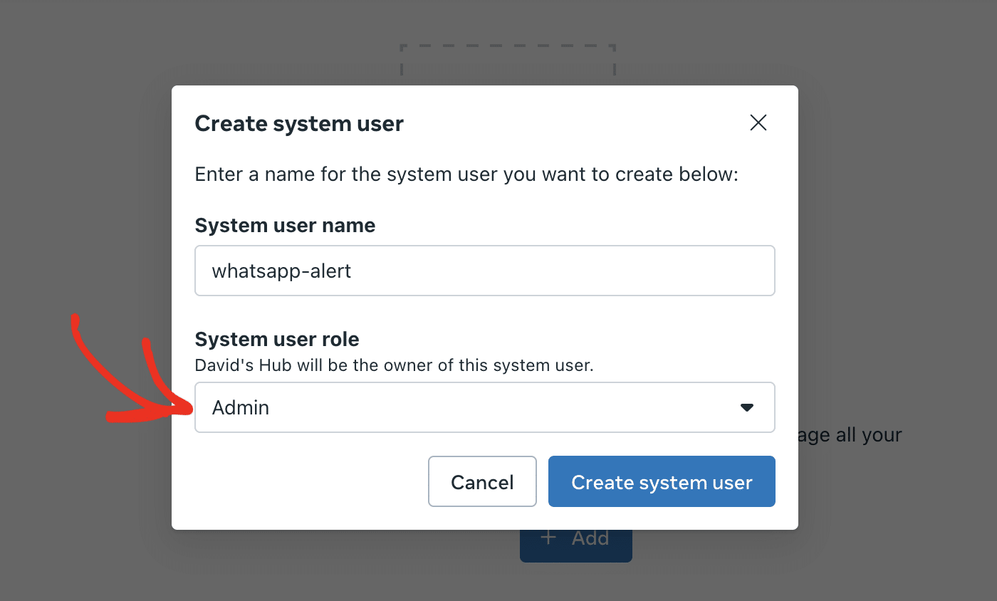 System user role